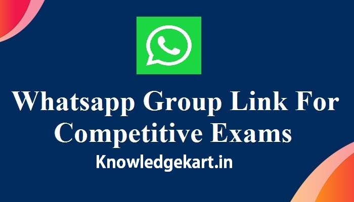 Join Knowledgekart Whatsapp Group 