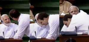 No-Confidence Vote-After Rahul Gandhi Attacks PM Modi, A Hug, Wink, BJP's Action