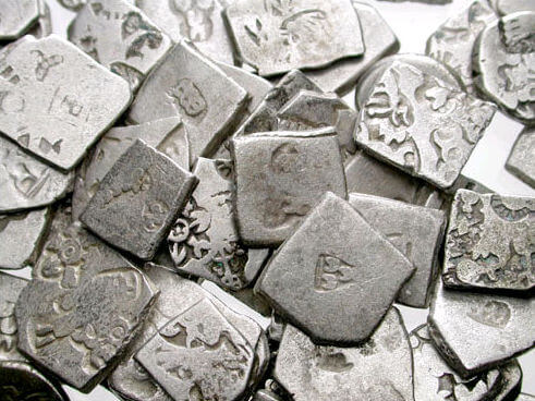 Hoards mostly of Mauryan coins