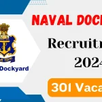 Naval Dockyard Mumbai Recruitment 2024 Notification for Trade Apprentice 301 Posts Apply online
