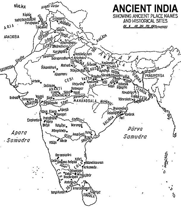 Ancient India MAp