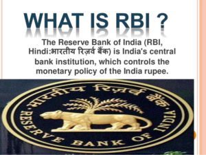 Banking Awareness Notes : Reserve Bank of India ( RBI )